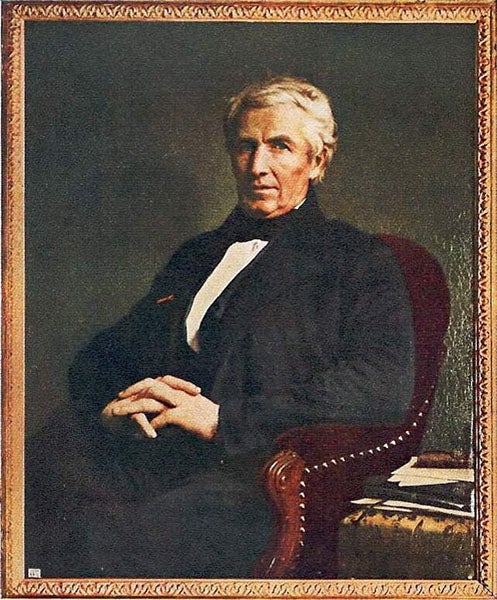 Portrait of Marc Seguin, by Hippolyte Flandrin, date and location unknown (Wikipedia)