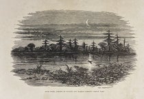 A duck pond in Philadelphia, where diatoms proliferated, as drawn in 1700, frontispiece, The Diatomaceæ of Philadelphia and Vicinity, by Charles S. Boyer, 1916, early acquisition of Ruth Patrick, with her hand-written home address on flyleaf (The Linda Hall)