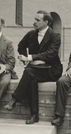 George Ritchey, detail of a photograph of the entire Yerkes Observatory staff, ca 1898 (mtwilson.edu)