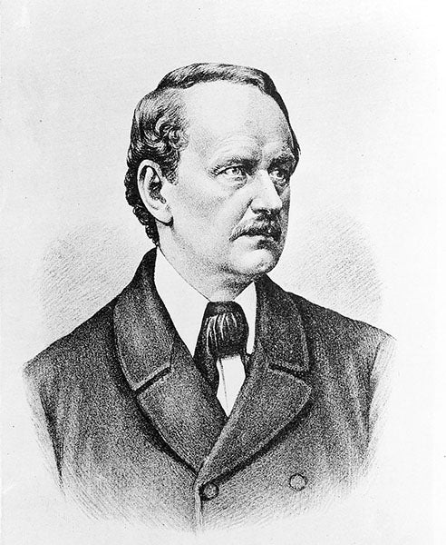 Portrait of Matthias Schleiden, undated (Wellcome Collection via Wikimedia commons)