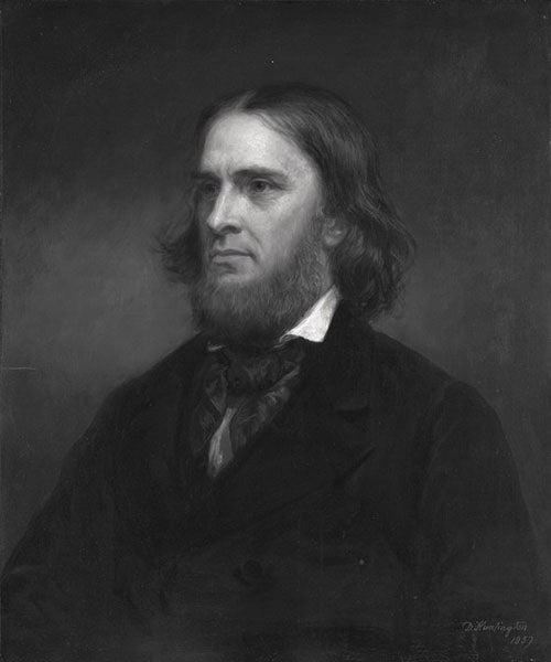 Portrait of Benjamin Peirce by Daniel Huntington, 1857 (Harvard Art Museums)