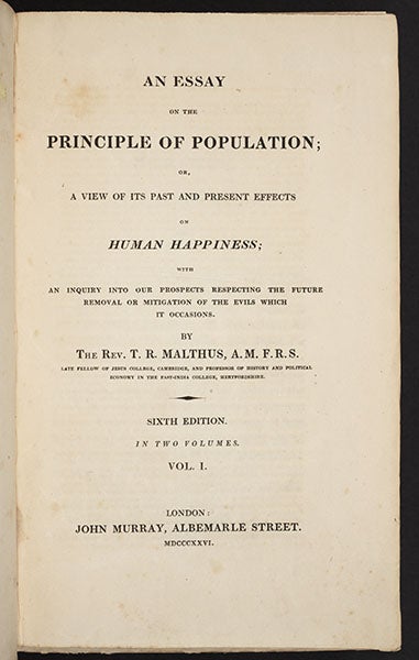 ビジネス・経済 AN ESSAY ON THE PRINCIPLE OF POPULATION An Essay on the Principle of Population: The 1803 Edition