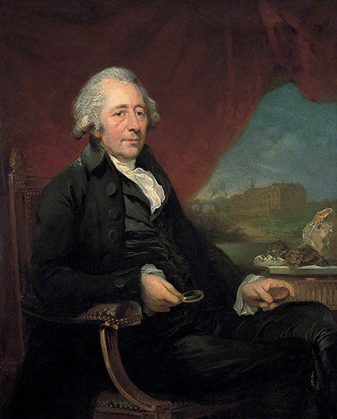 Portrait of manufacturer Matthew Boulton, oil on canvas, by Carl Fredrik von Breda, ca 1792, Birmingham Museum (artuk.org)