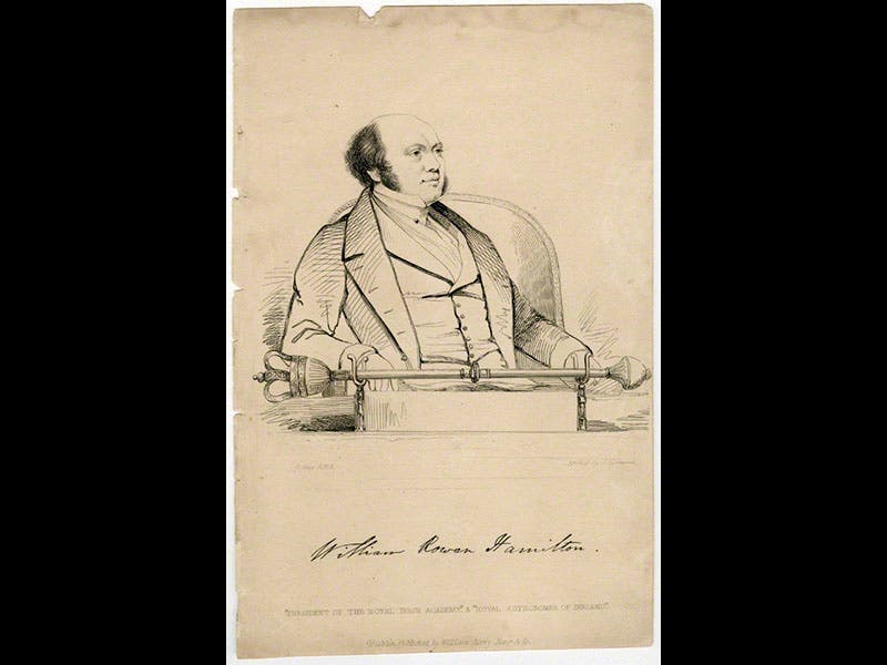 Wiliam R. Hamilton William Rowan Hamilton - The Linda Hall