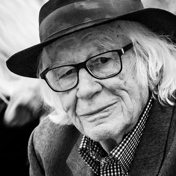 Portrait of Fritz Koenig, photograph, 2015 (Wikimedia commons)