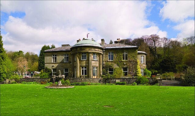 Ingleborough Hall, the Farrer family estate in Clapham, North Yorkshire, modern photo, from Rebecca Pullen, Reginald Farrer's Rock Garden, Clapham, North Yorkshire, 2016 (researchgate.net)