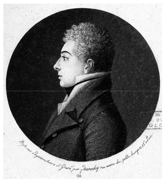 Portrait of Jean-François d’Aubuisson de Voisins, engraving, 1811, Musée Paul Dupuy de Toulouse (annales.org/archives/cofrhigeo)