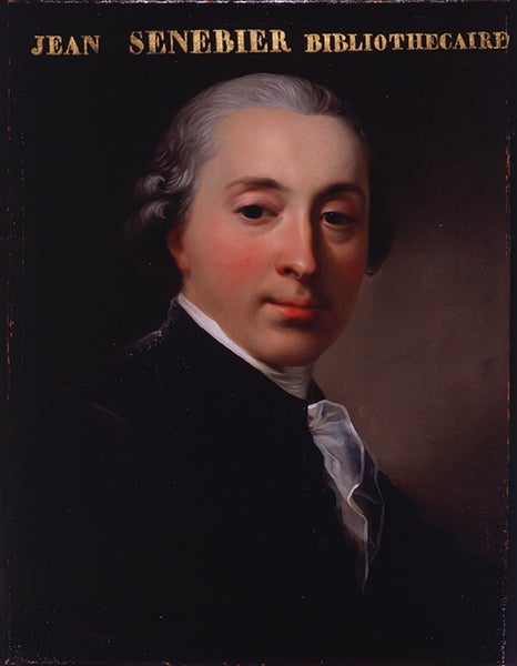 Portrait of Jean Senebier, artist and date unknown (University of Geneva)