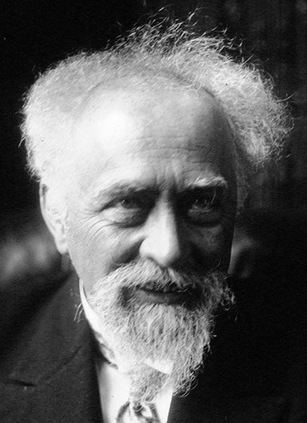 Portrait, Jean-Baptiste Perrin, photograph, 1926 (Wikimedia commons)