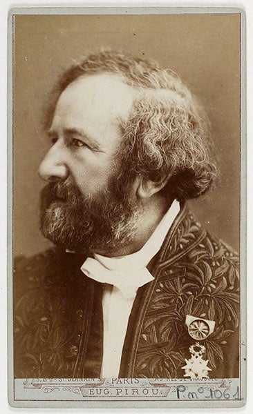 Portrait of Hippolyte Fizeau, photograph by Eugène Pirou, 1883 (Wikimedia commons)