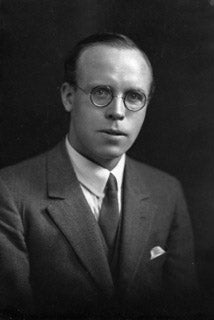 Portrait of E. A. Milne, photograph, ca 1928 (milne-centre.wordpress.hull.ac.uk)