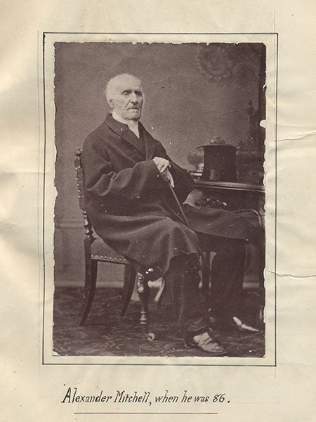 Portrait of Alexander Mitchell, photograph as age 86, las yea of his life (buildingsofireland.ie)
