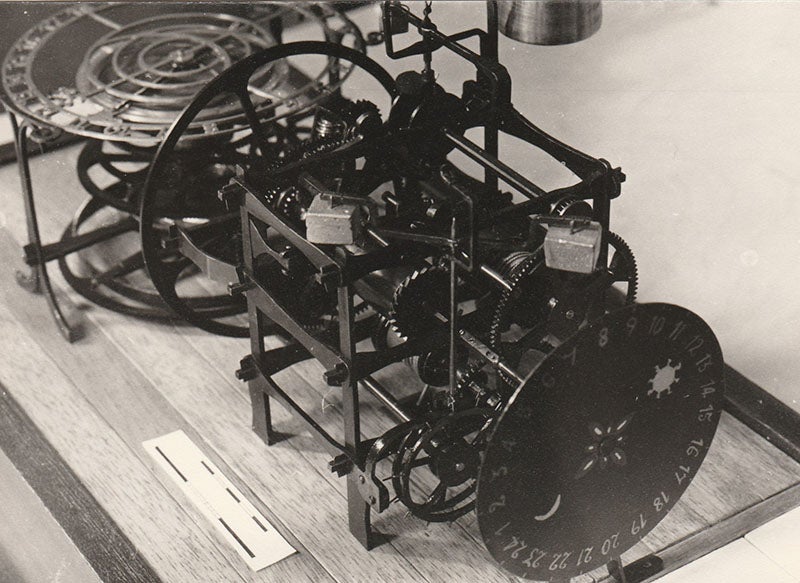 Replica of Richard of Wallingford’s astronomical clock, St. Albans Cathedral, builder unknown (stalbansmuseums.org.uk)