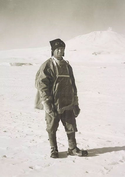 Robert Falcon Scott, photograph by Herbert Ponting, 1911, Royal Collection, Windsor (rct.uk)