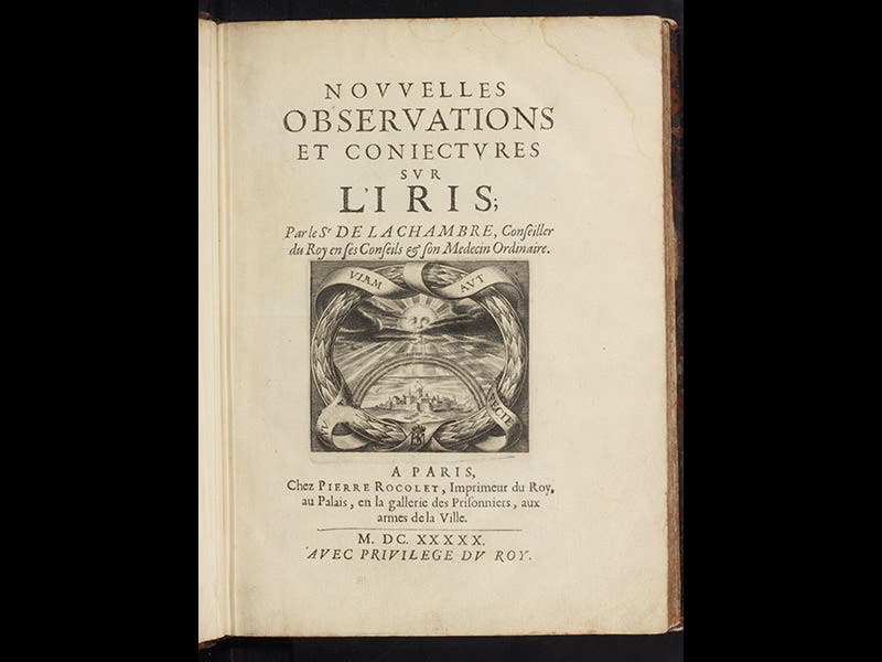 Marin Cureau de la Chambre Linda Hall Library