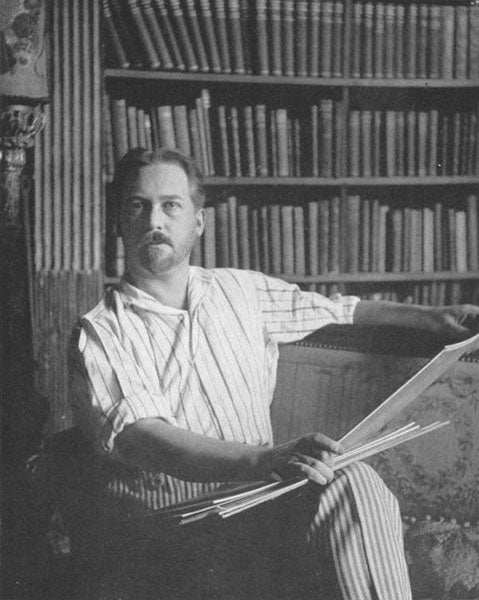 Portrait of Albert Herter, undated photograph (mydailyartdisplay.uk)