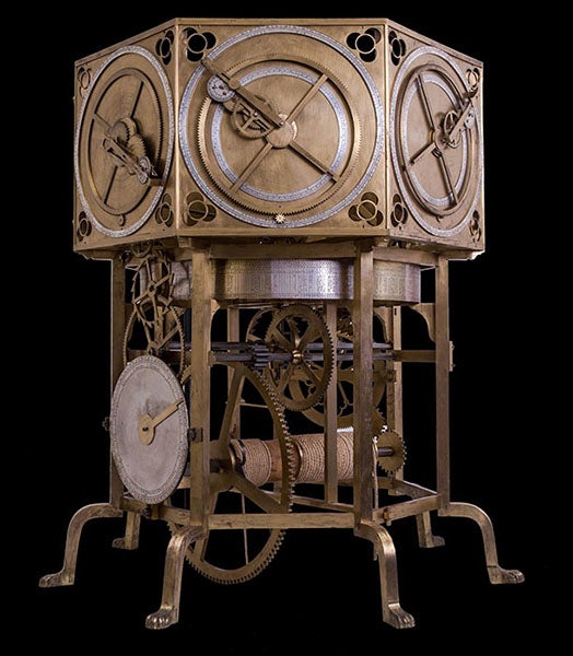 Replica of the Astrarium of Giovandi Dondi, 1963, National Museum of Science and Technology Leonardo da Vinci, Milan (museoscienza.org)