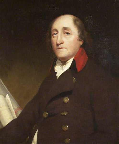 Portrait of Joseph Huddart, by John Hoppner, oil on canvas, undated, Swansea Museum, Wales (artuk.org)
