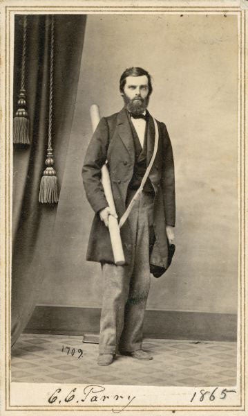 Portrait of Charles Christopher Parry, carte de visite, 1865, Wisconsin Historical Society (wisconsinhistory.org)
