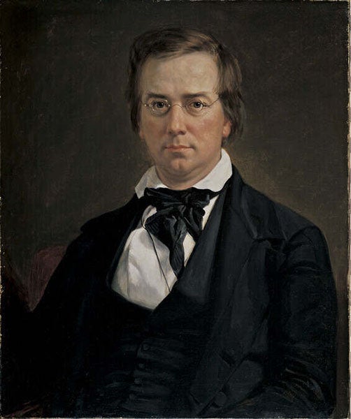 Portrait of George Perkins Marsh, oil on canvas, 1845, unknown artist, Hood Museum of Art, Dartmouth College (hoodmuseum.dartmouth.edu)