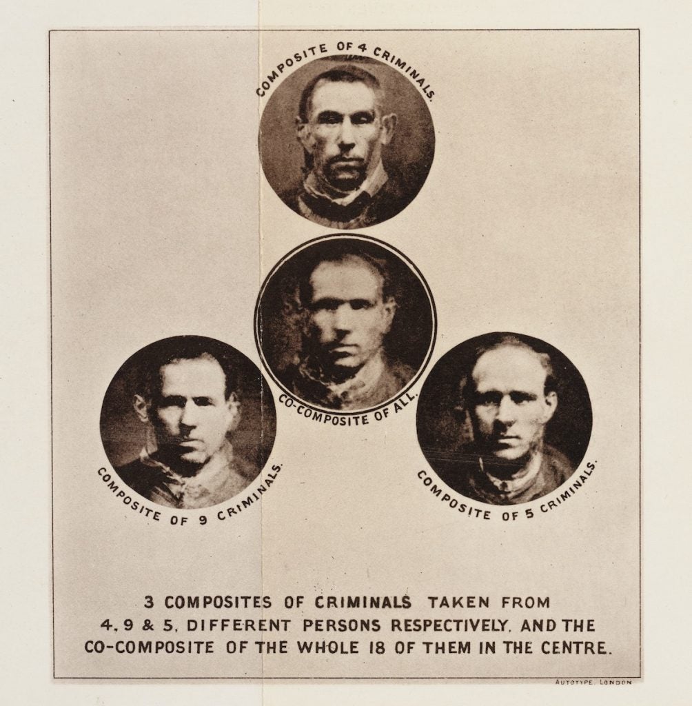 Image source: Galton, Francis. Proceedings of the Royal Institution of Great Britain, vol. IX, no.
