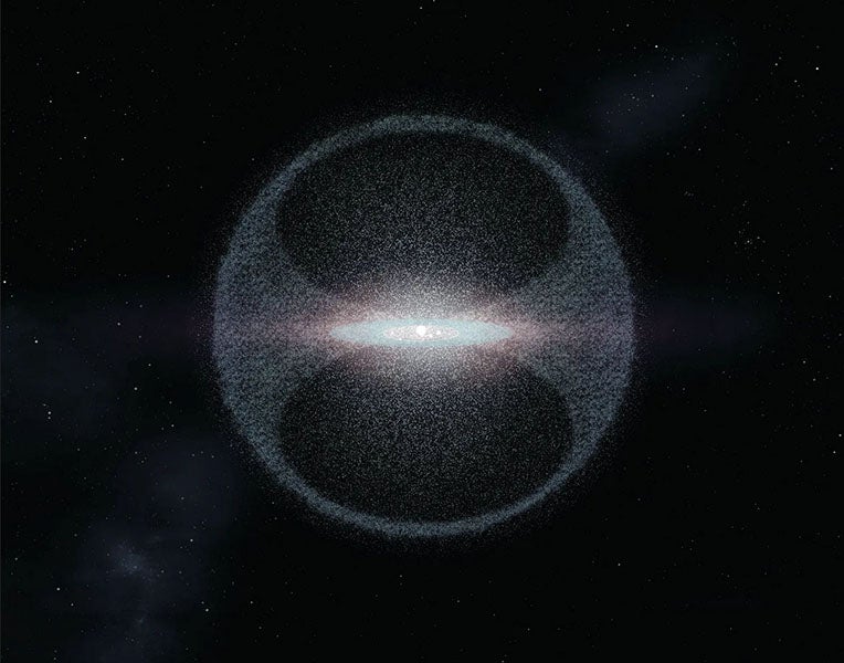 Artist’s impression of the Oort Cloud (skyatnightagazine.com)