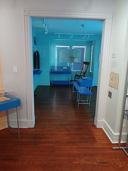 Interior view of the Lewis H. Latimer House Museum in Flushing, Queens (Wikimedia commons)