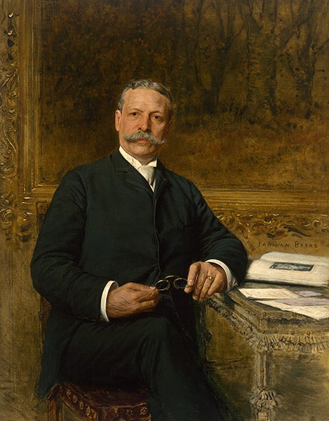 Portrait of Charles Yerkes, oil on canvas, by Jan Van Beers, ca. 1893, National Portrait Gallery, Smithsonian Institution (npg.si.edu)