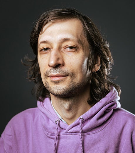 Photo of Linda Hall Library fellow Oleksiy Boldyriev