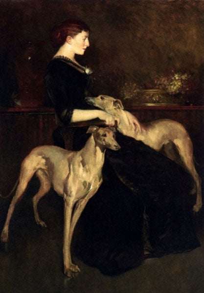 Mary Anna Palmer Draper, oil portrait by John White Alexander, 1888 (New York Public Library via Wikimedia commons)