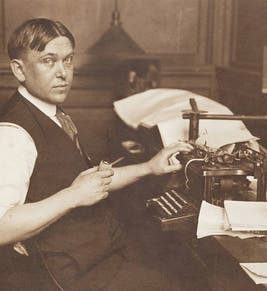 Mencken Scientist of the Day - H.L. Mencken, American Journalist - The Linda Hall