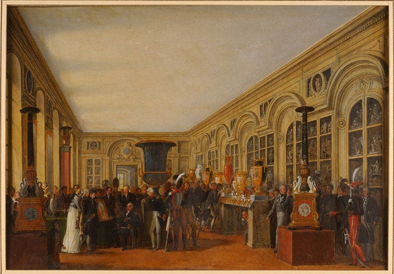 The Sèvres ceramics collection, shortly before the Museum was founded (sevresciteceramique.fr)