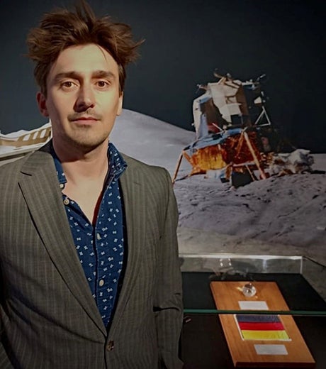 Photo of Linda Hall Library fellow Christopher Halm