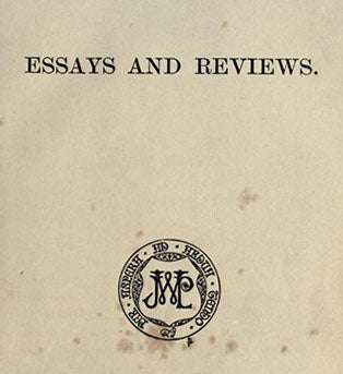 Title page of Essays and Reviews, by seven contributors, including Benjamin Jowett and Baden Powell, 1860, Internet Archive (archive.org)