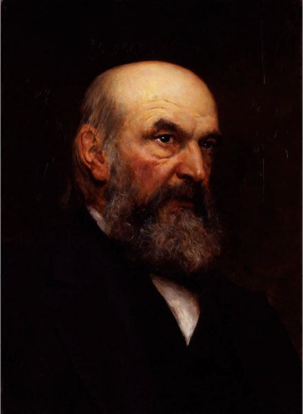 Portrait of John Couch Adams, oil on canvas, by Hubert von Herkomer, 1888, National Portrait Gallery, London (npg.org.uk)