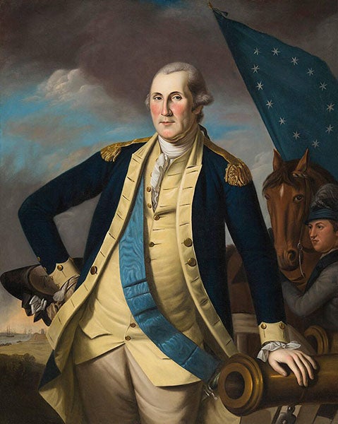George Washington, by Charles Willson Peale, oil on canvas, 1780-82, Crystal Bridges Museum (collection.crystalbridges.org)