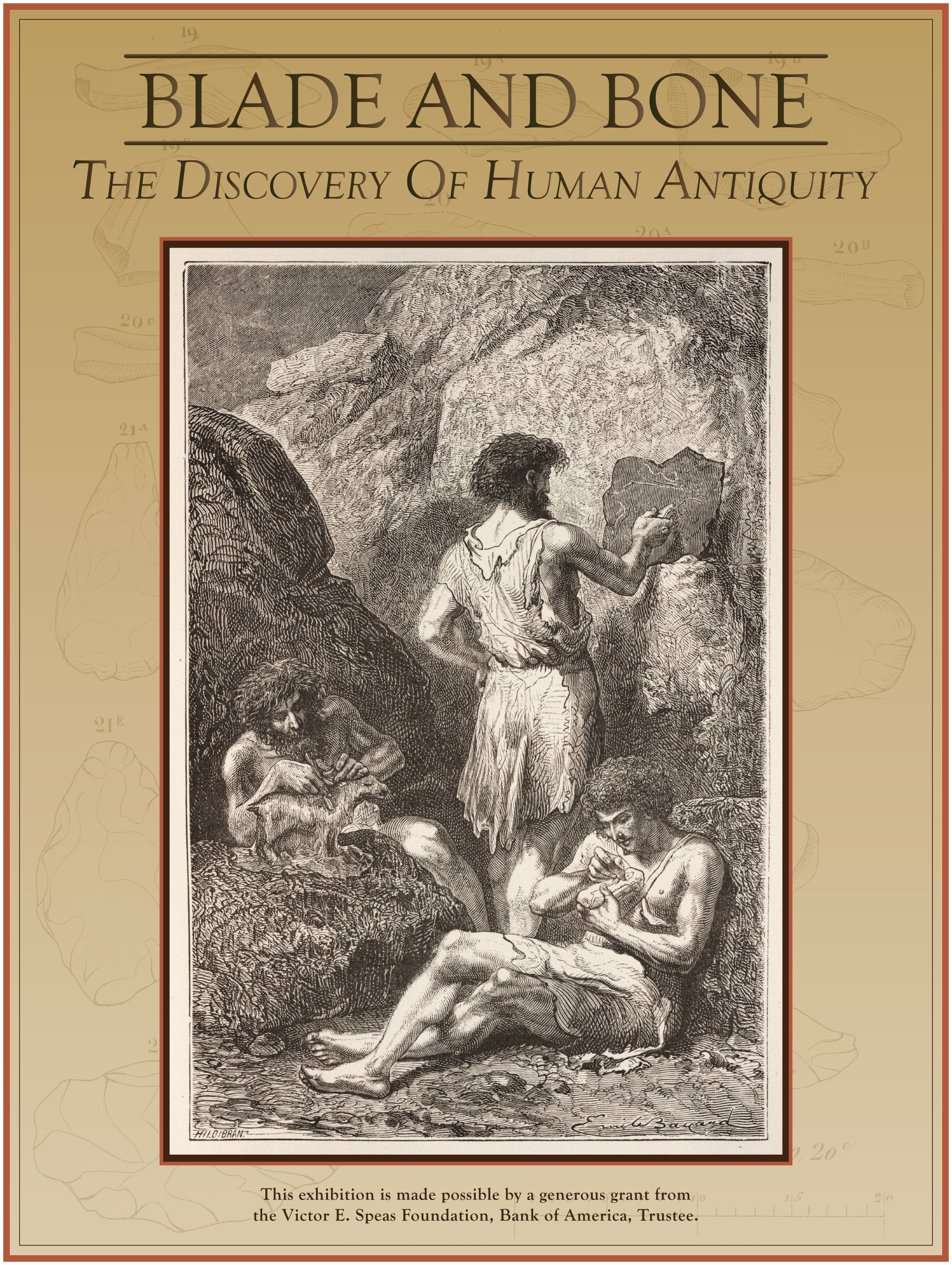 Blade and Bone exhibition lead panel 2