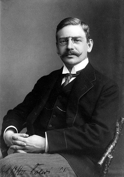 Portrait of a younger Otto Loewi, photograph, undated (Wikimedia commons) 