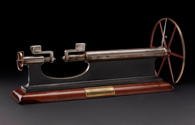 Whitworth measuring machine, 1855 (Science Museum, London)