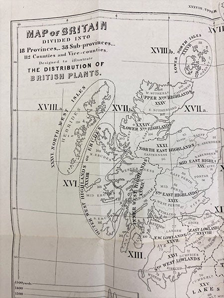 Title page of Cybele Britannica: or British Plants and their Geographical Relations, vol. 1, 1847 (Linda Hall Library)