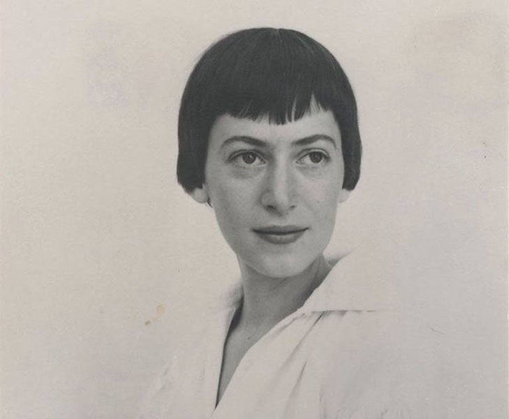A younger Ursula Le Guin, photograph, undated (valenciaplaza.com)
