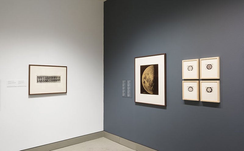 The March 4 Rutherfurd moon print on display in 2018 at the  National Gallery of Canada, Ottawa (gallery.ca)