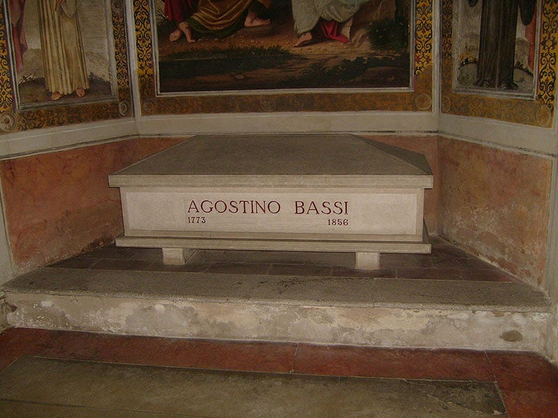 Tomb of Agostino Bacci, Church of Saint Francis, Lodi, Italy (Wikimedia commons)