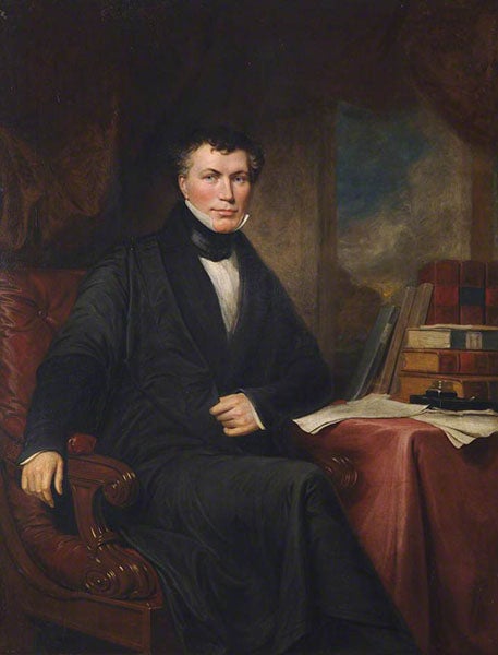 Oil portrait of William Whewell, 1845 (Trinity College, Cambridge)