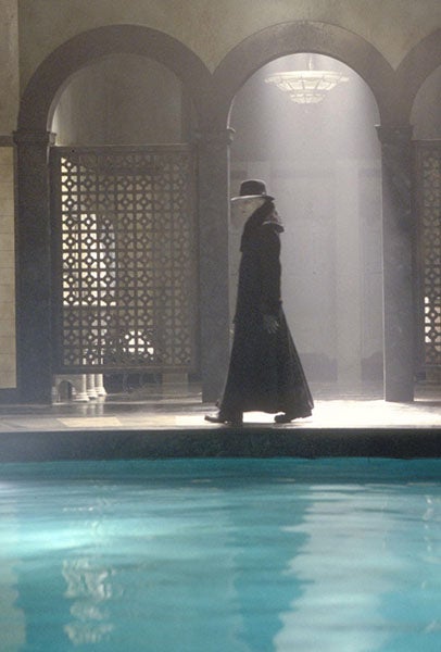 One of the Strangers, a movie still from Dark City (1998), Internet Movie Database (imdb.com)