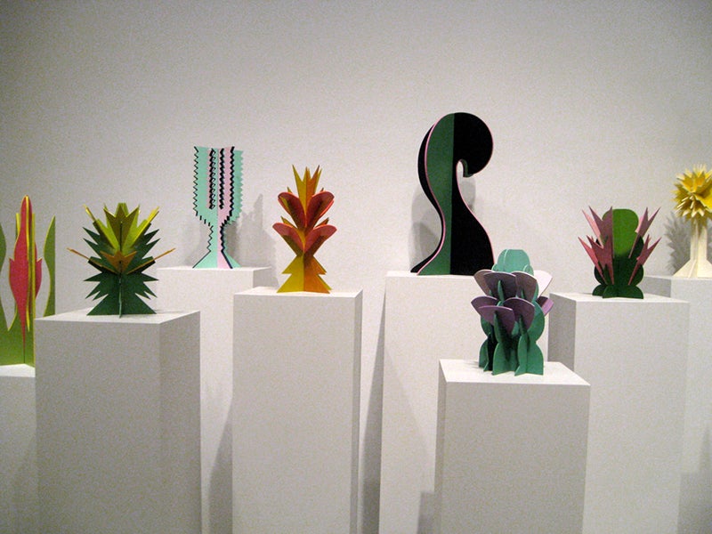 Giacomo Balla, “Flowers,” at the Hirshhorn Museum in Washington, D.C. (greg.org)