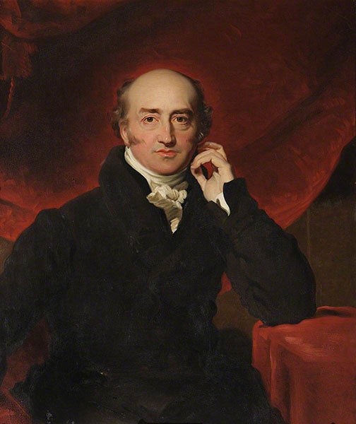Portrait of George Canning, oil on canvas, after Thomas Lawrence, ca 1820, National Trust, Attingham Park (artuk.org)