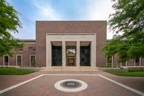 Photo of the front entrance of The Linda Hall
