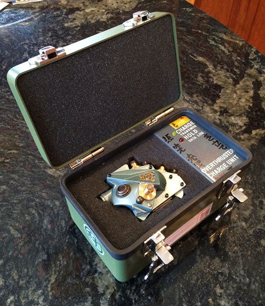 Reproduction of the technological marvel of the film, Buckaroo Banzai’s oscillation overthruster, which allowed him to drive through a mountain in his jet car and encounter aliens from the 8th dimension (rexwiederanders.weebly.com)