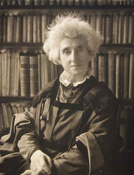 Portrait of Lady Margaret Huggins, second engraved frontispiece, The Scientific Papers of Sir William Huggins, ed. by Sir William Huggins and Lady Huggins, 1909 (Linda Hall Library)